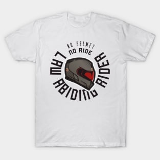 Law Abiding Rider Black T-Shirt